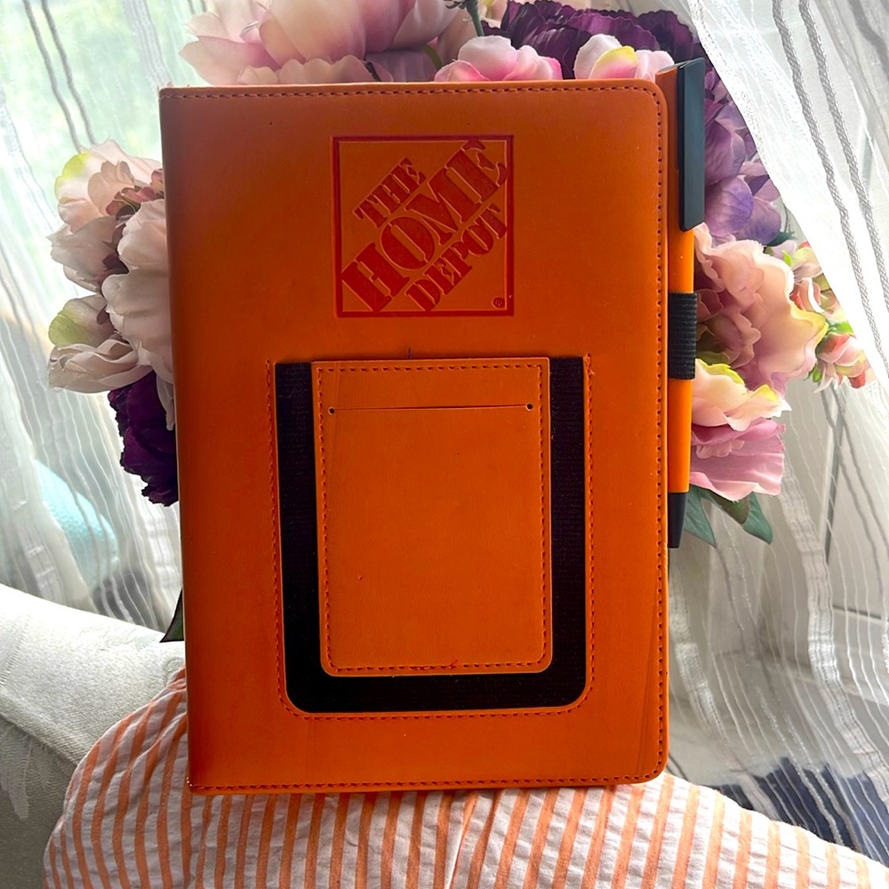 The Home Depot Journal including pen.